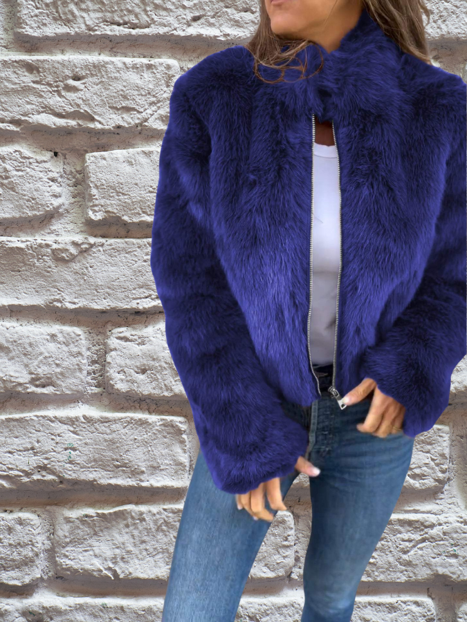 Bella the Luxe Faux Fur Jacket - Elena Harper