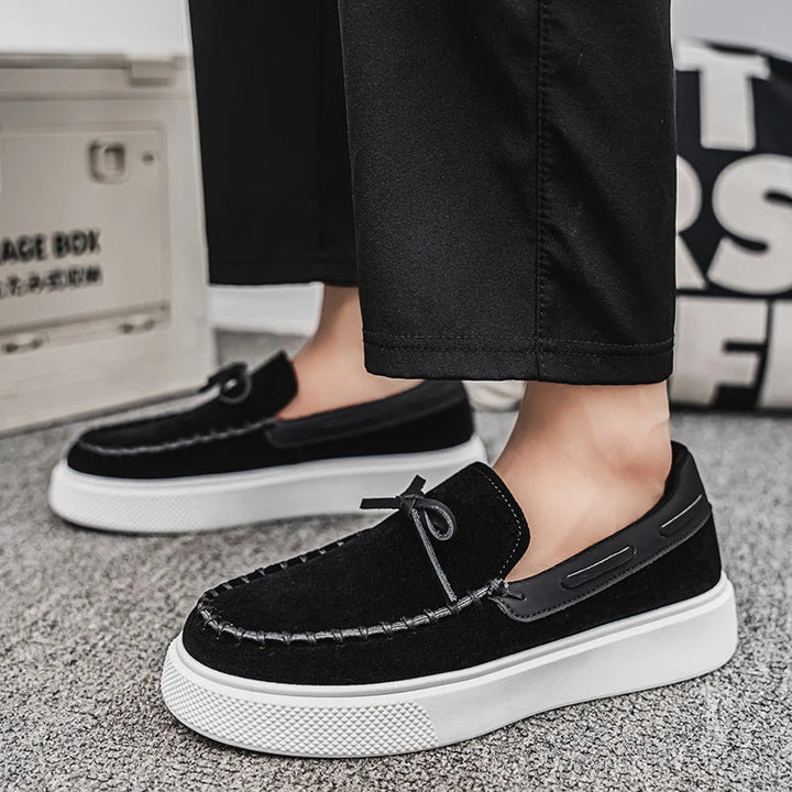Elegant Suede Shoes for Men - Elena Harper