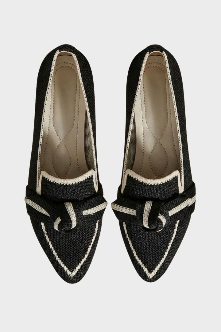 Women's Pointed Loafers | Knit