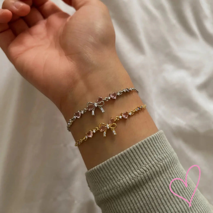 ElleGem Bow Bracelet, view 2 - Elena Harper