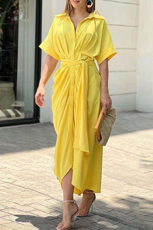 The Tropical Elegance Maxi Dress