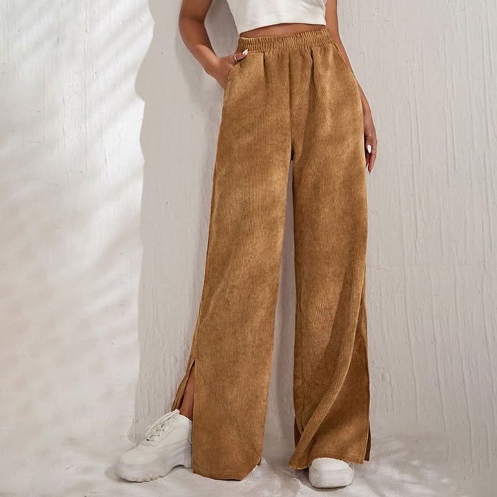 Casual Solid Color Pants