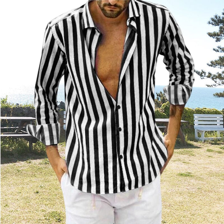 Alain | Striped Shirt for Men