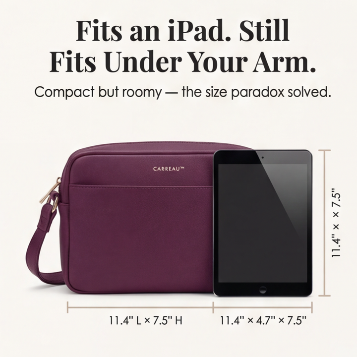 Carreau Multi Pocket Crossbody Bag - Elena Harper