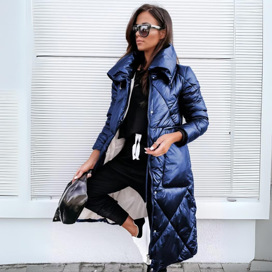 Amelia Elegant Quilted Jacket - Elena Harper