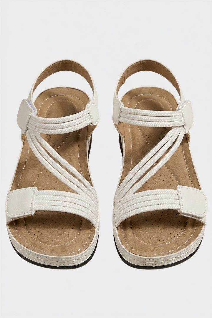 Women's Platform Sandals | Cross Straps