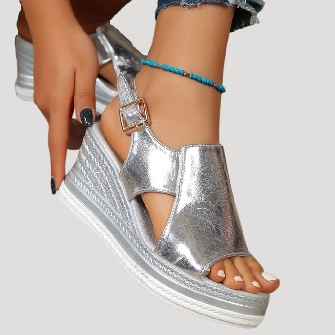 Women's Open-Toe Platform Sandals