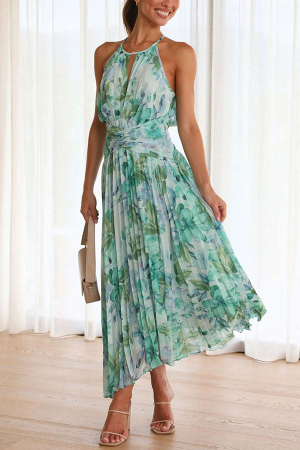 Abigail - Elegant, Floral Maxi Dress for Women
