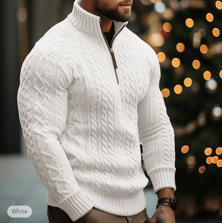 Men's Zip Pullover - Elena Harper