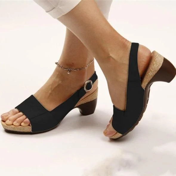 Véronique - High Heeled Sandals with Refined Style