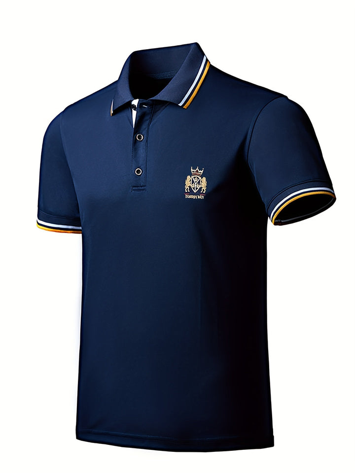 LAURENT MONACO | EMBROIDERED SUMMER SHIRT FOR MEN