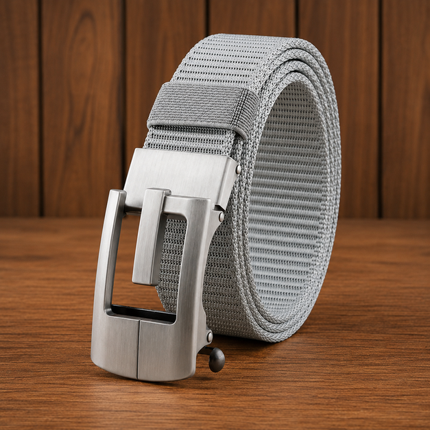Automatic Metal Buckle Belt - Elena Harper