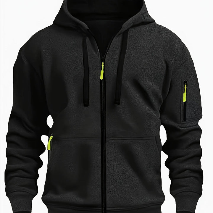 Men's Zip-Up Hoodie | Casual & Comfortable Everyday Outerwear