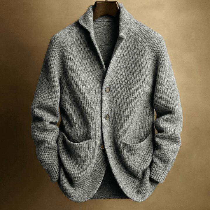 ELENA HARPER™  |  CORDUROY KNIT BLAZER FOR MEN