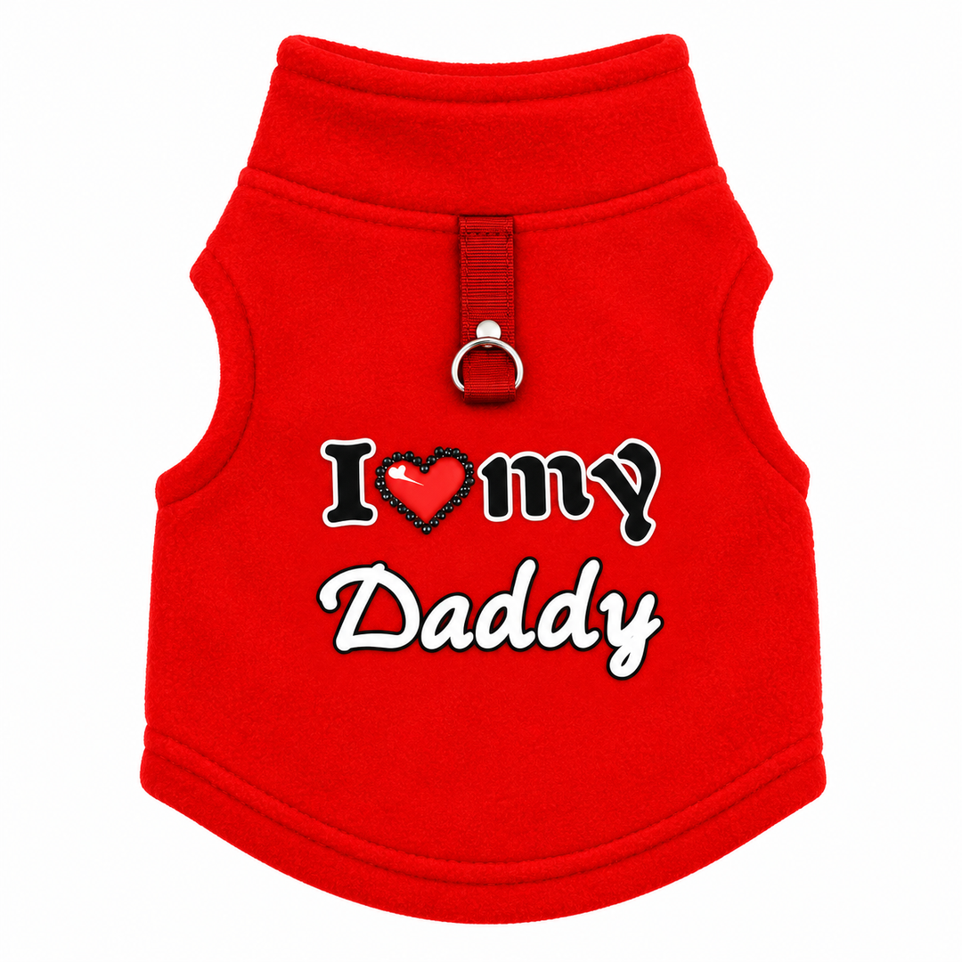 CosyPaw Fleece-Lined Printed Dog Sweater - Elena Harper
