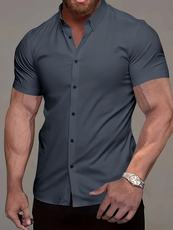 ELENA HARPER™  |  SLIM FIT SUMMER SHIRT FOR MEN