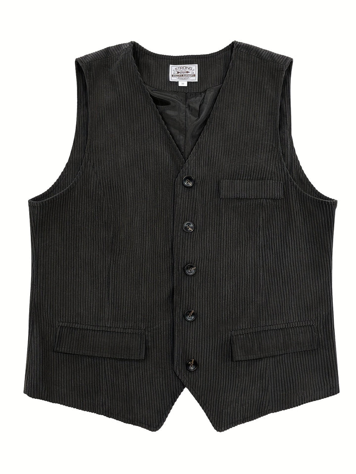 ELENA HARPER™  |  BUTTONED VEST FOR MEN