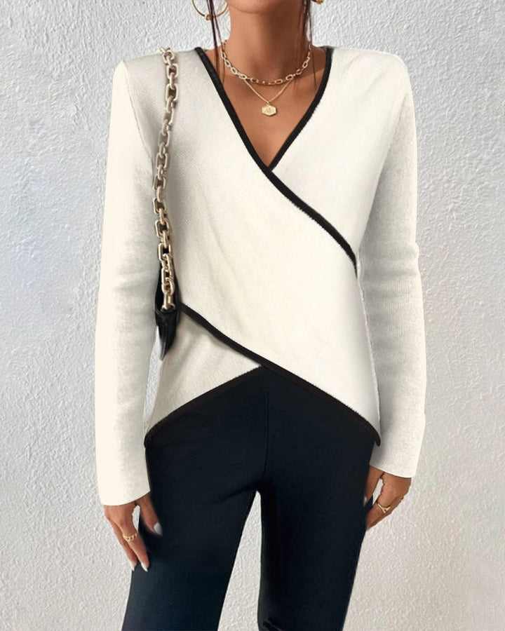 Valentina – Luxe V-neck Sweater