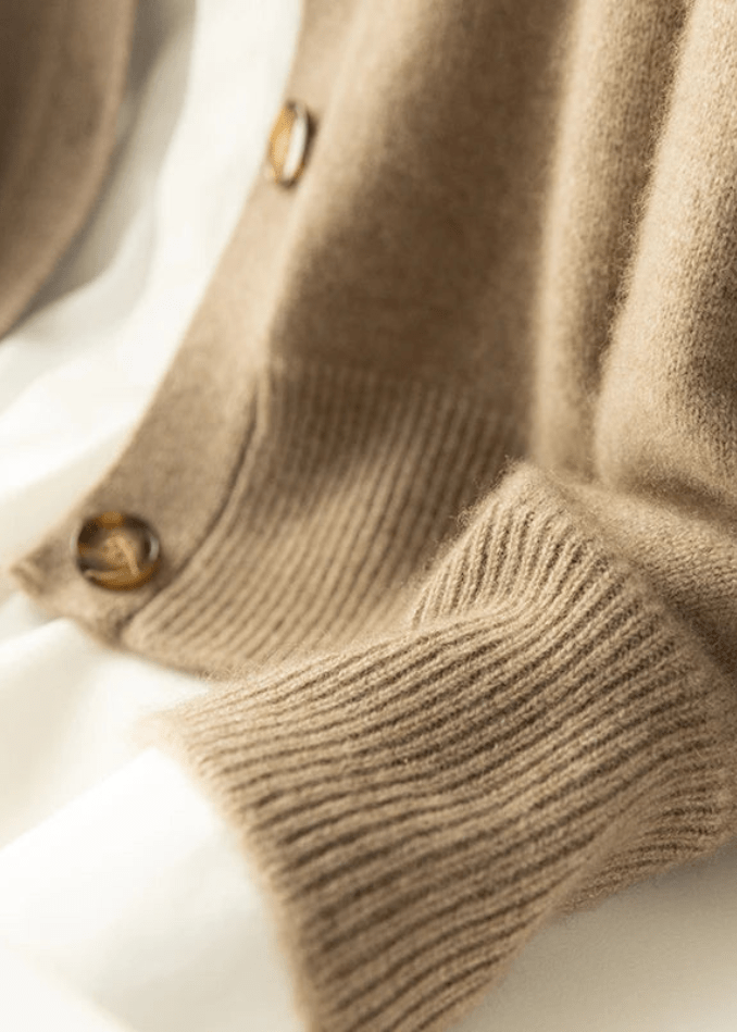 Fern Cardigan With Elegant Buttons - Elena Harper