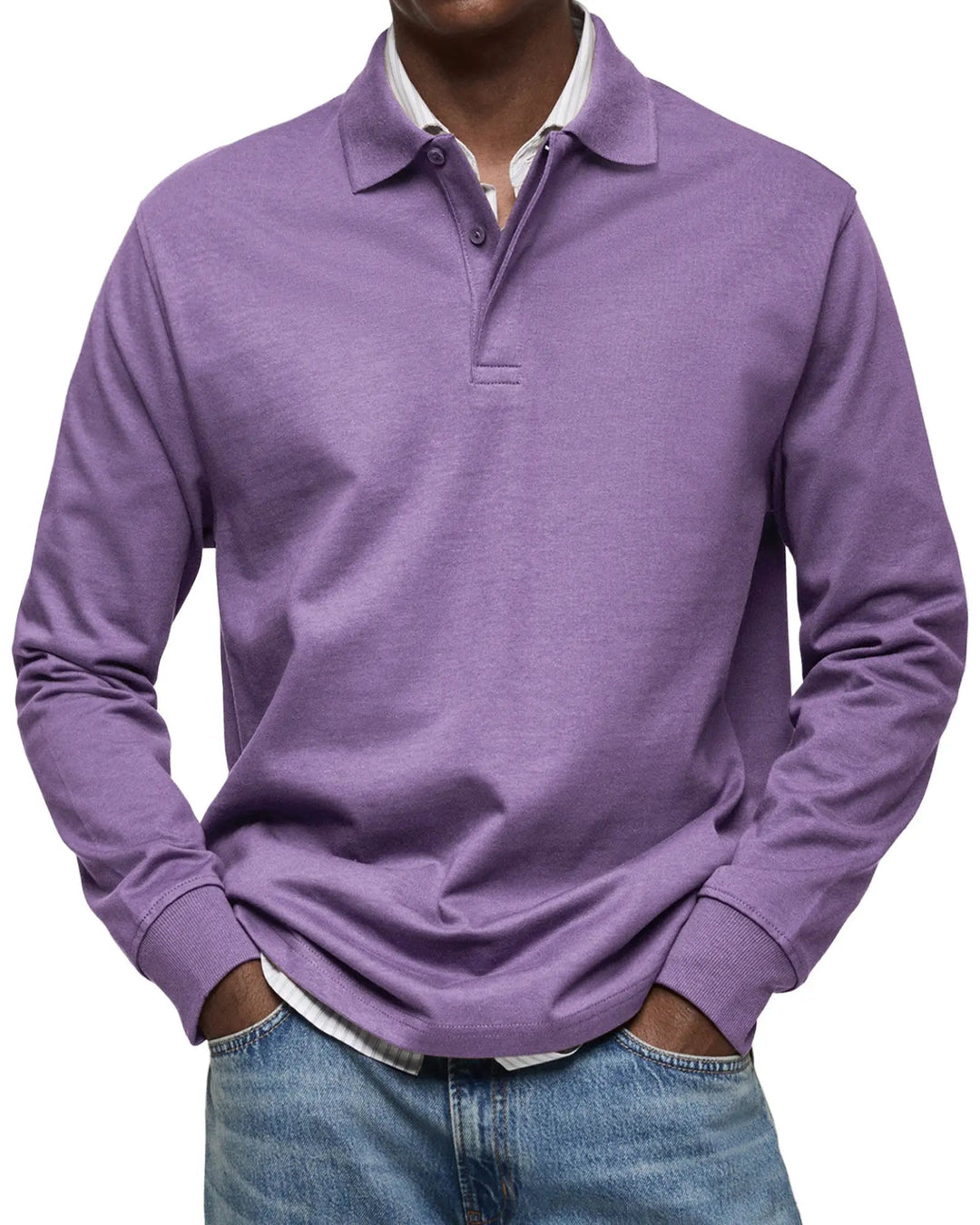 Harrington Oxford | Luxury Long Sleeve Polo