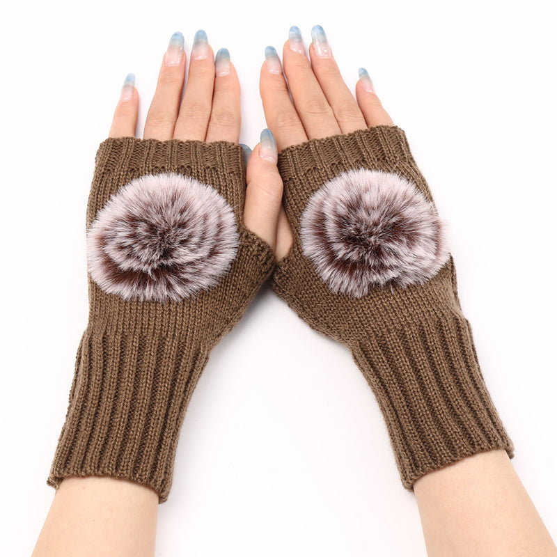Warm Solid Color Gloves
