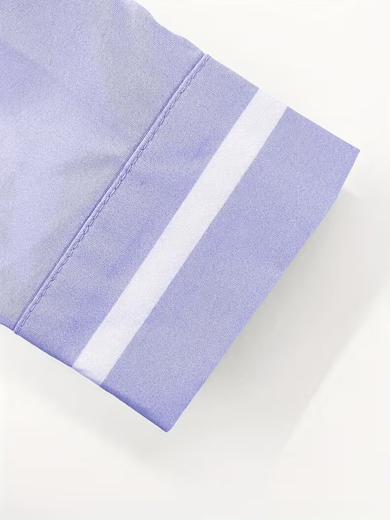 ELENA HARPER™  |  GRANDPA CONTRAST SHIRT FOR MEN