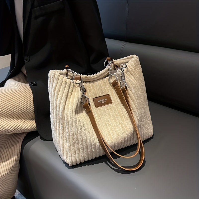 Vivy - Fashion Bag with Corduroy Chain