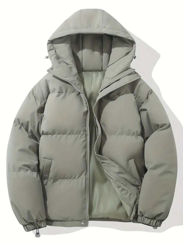 Sophie - Elegant Short Hooded Down Jacket