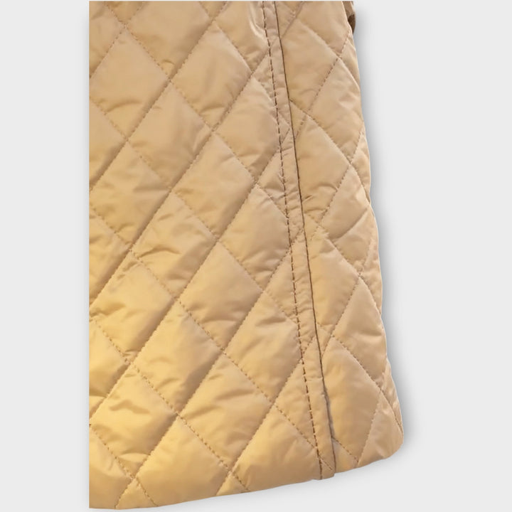 Classic Mid-Length Quilted Winter Coat