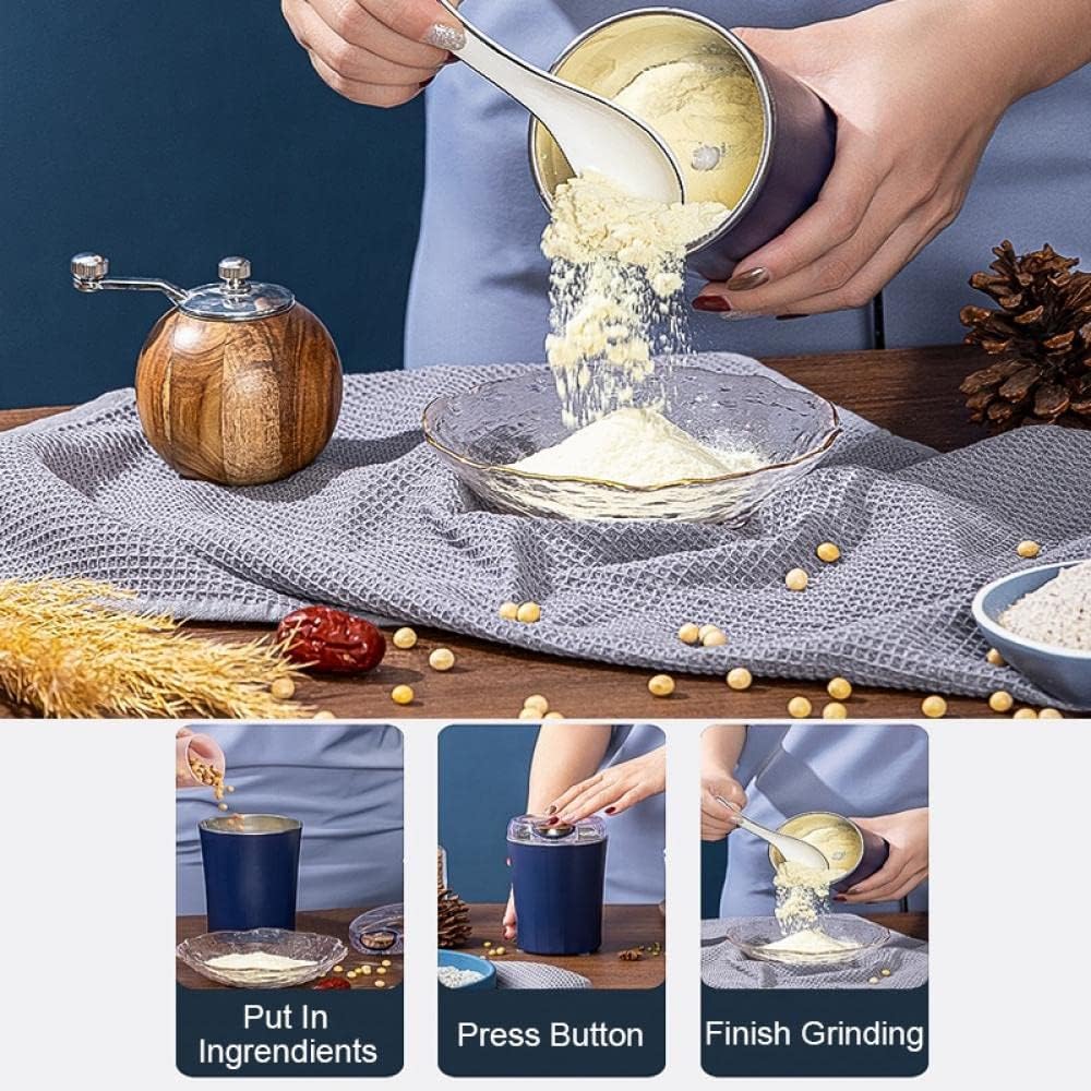 Electric Grain Mill | One-Touch Operation | Versatile Use