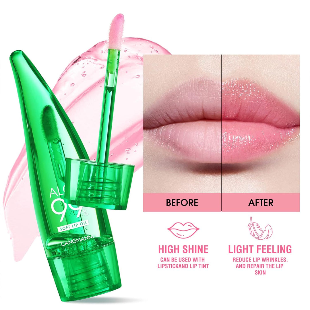 LippenZauber | Chili & Aloe Lippenöl Set für Volumen & Pflege