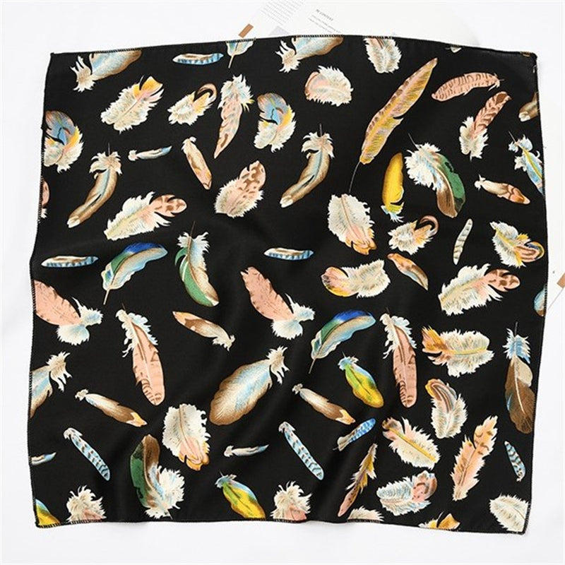 Feather Print Scarf