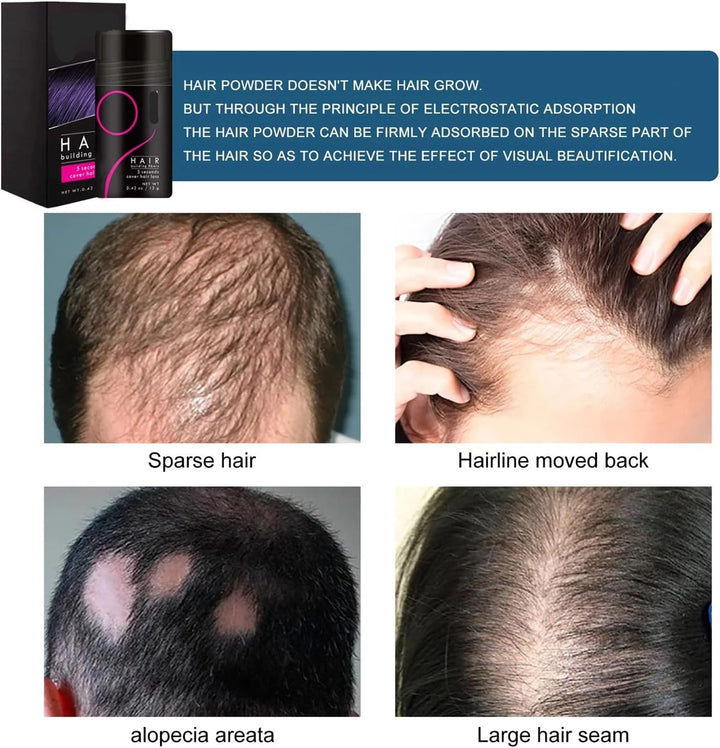 FluffUp Instant Baldness Correction for Fuller, Natural Hair [], view 4 - Elena Harper