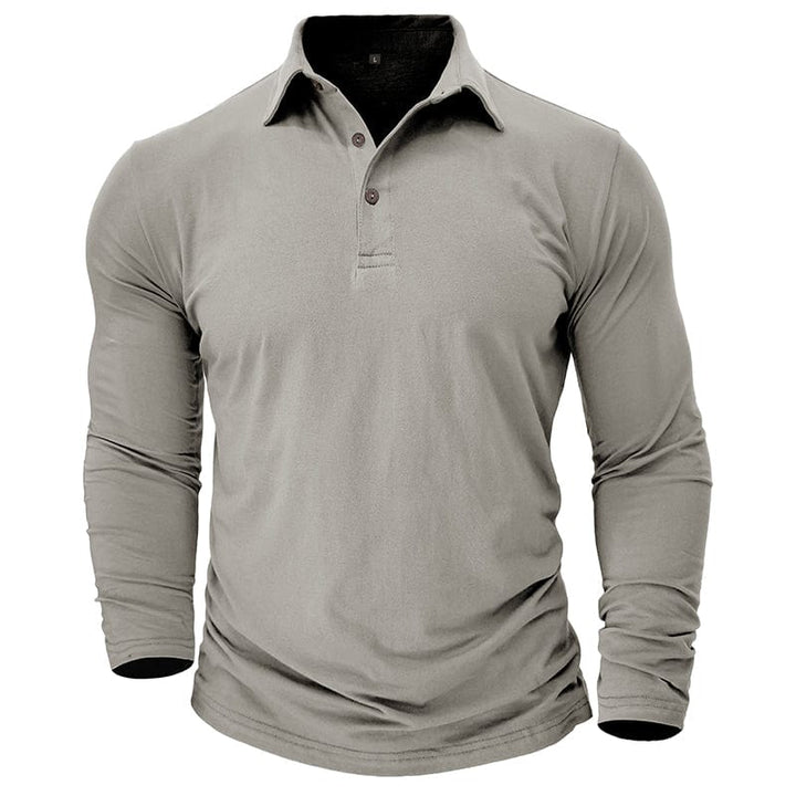Travis Owen | Stylish Premium Long-Sleeve Polo