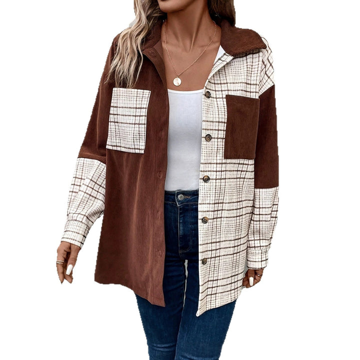 Revered and Single-Breasted Blazer Elegant and Casual, view 3 - Elena Harper