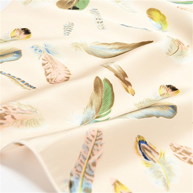 Feather Print Scarf