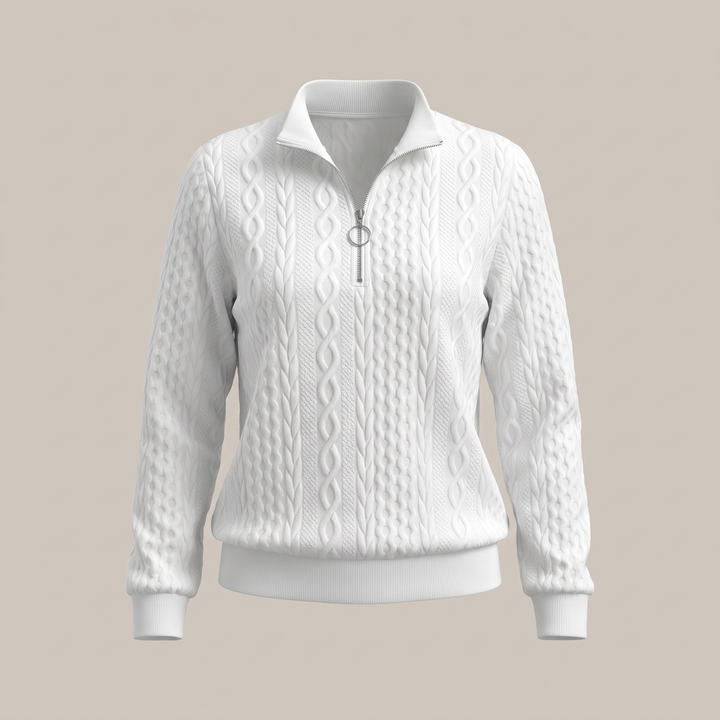 Emily | Casual and Comfortable Women's Zip-Up Sweater