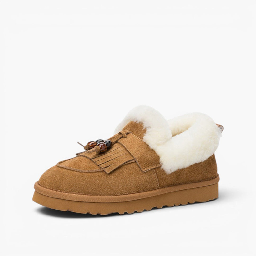 Eleanor | Luxurious and Cozy Women's Suede Loafers