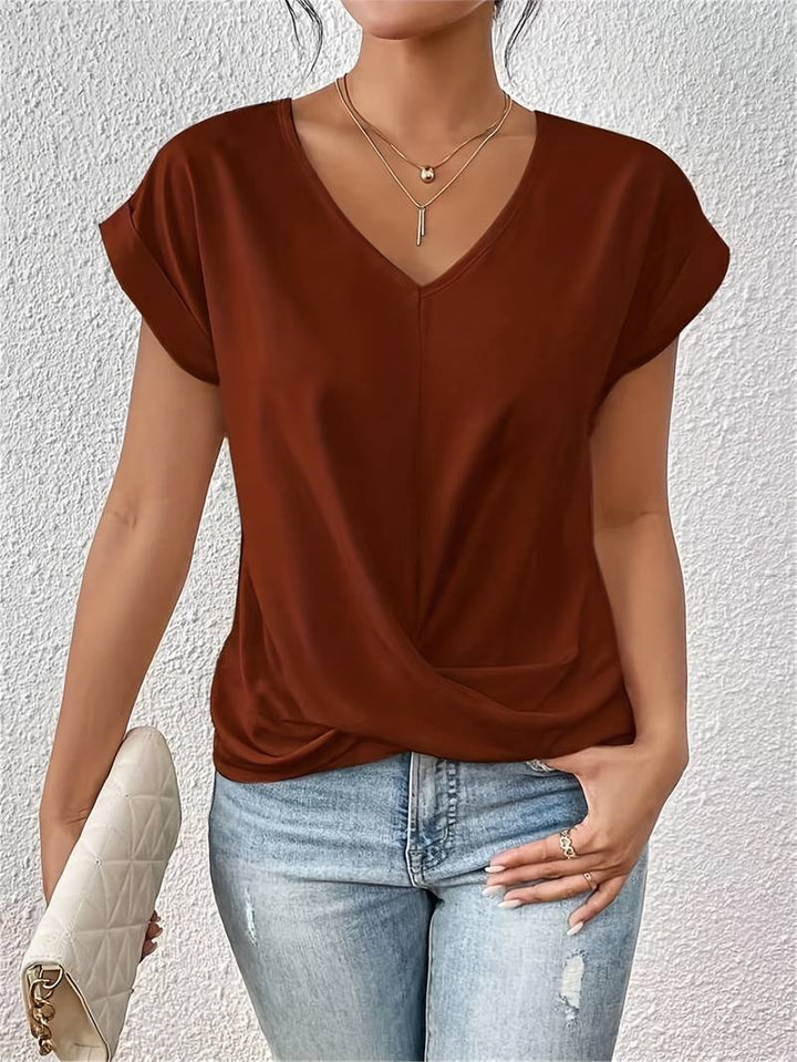 Amara Elegant T-Shirt - Elena Harper