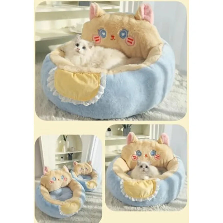 Cat Bed: Cozy Retreat & Cute Pet House for Cats & Small Pets