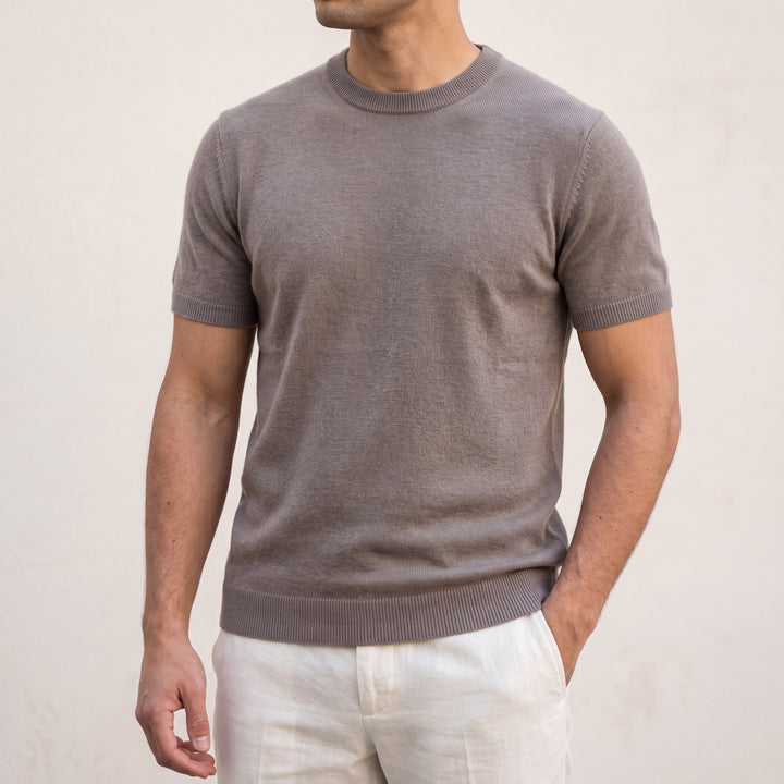 Soft-Touch CLASSIC CREWNECK T-SHIRT.