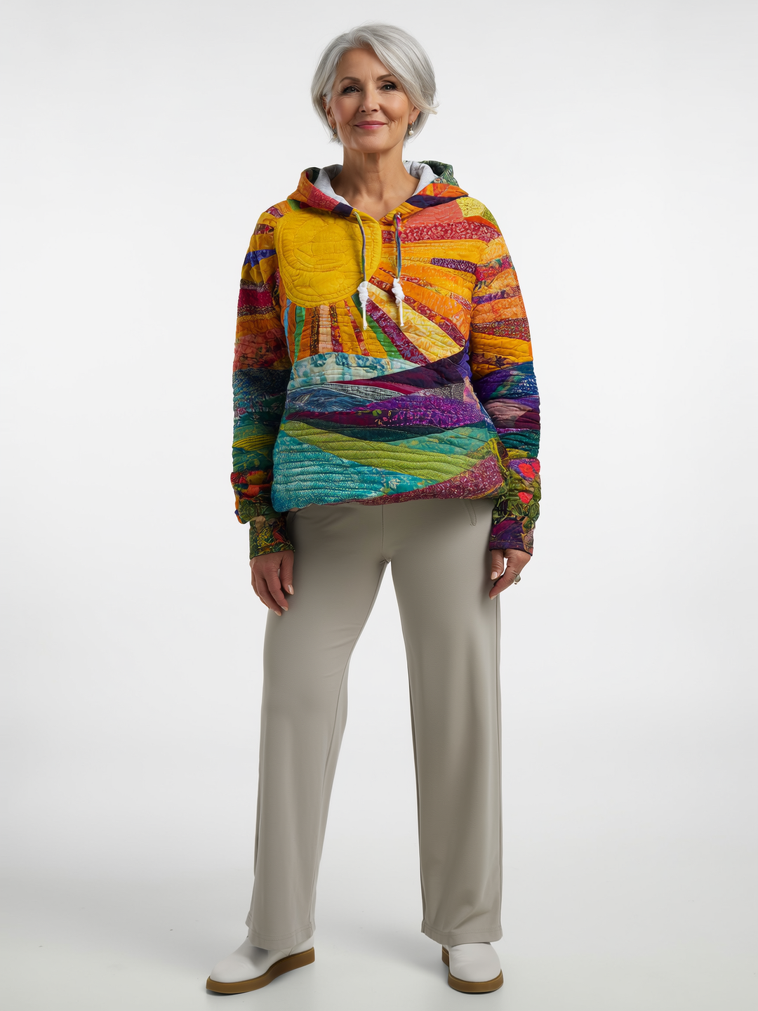 Ember - Colorful Sunrise Hoodie
