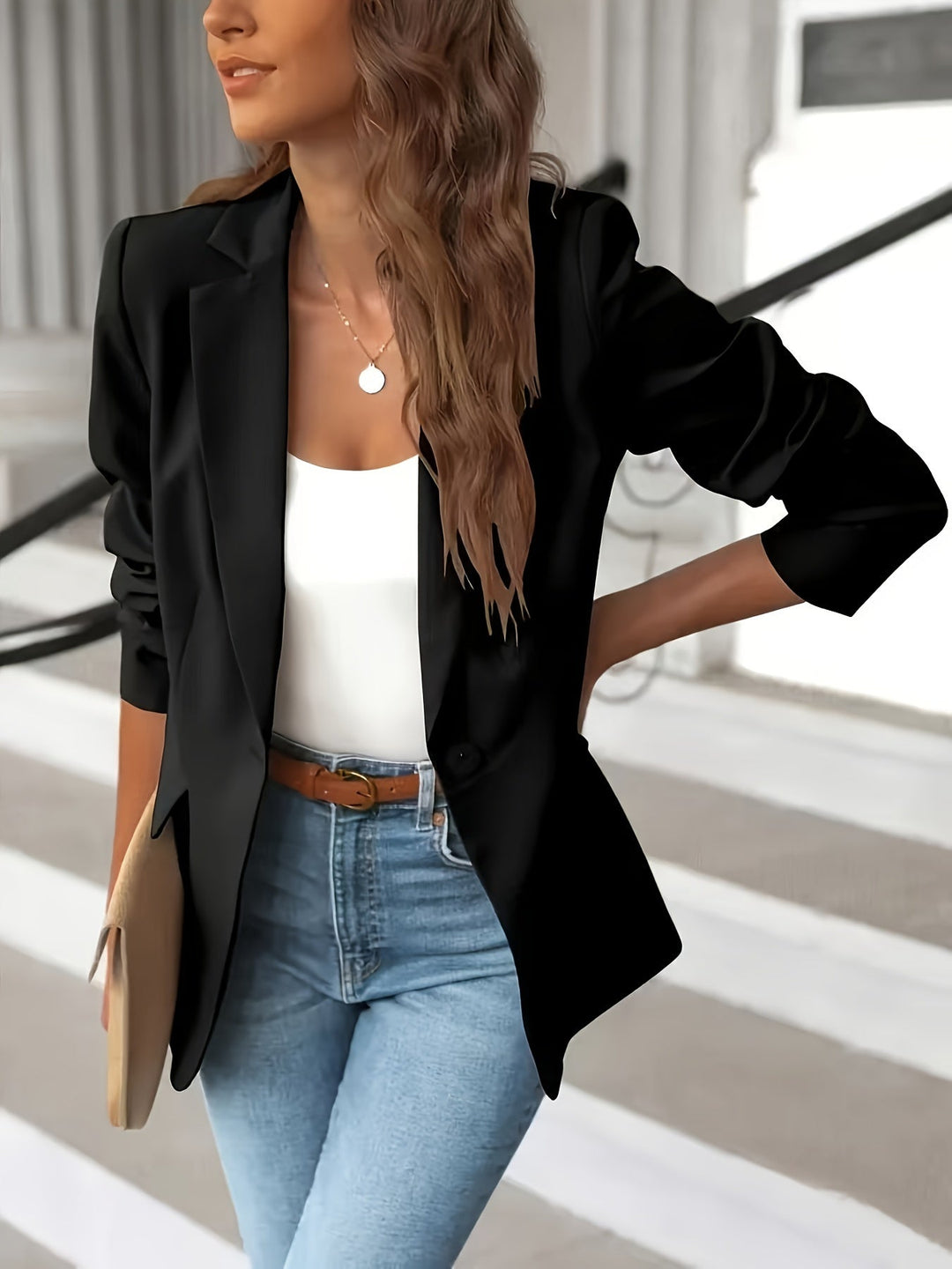 Edith | Women's Stylish Tailored Blazer for Casual Look