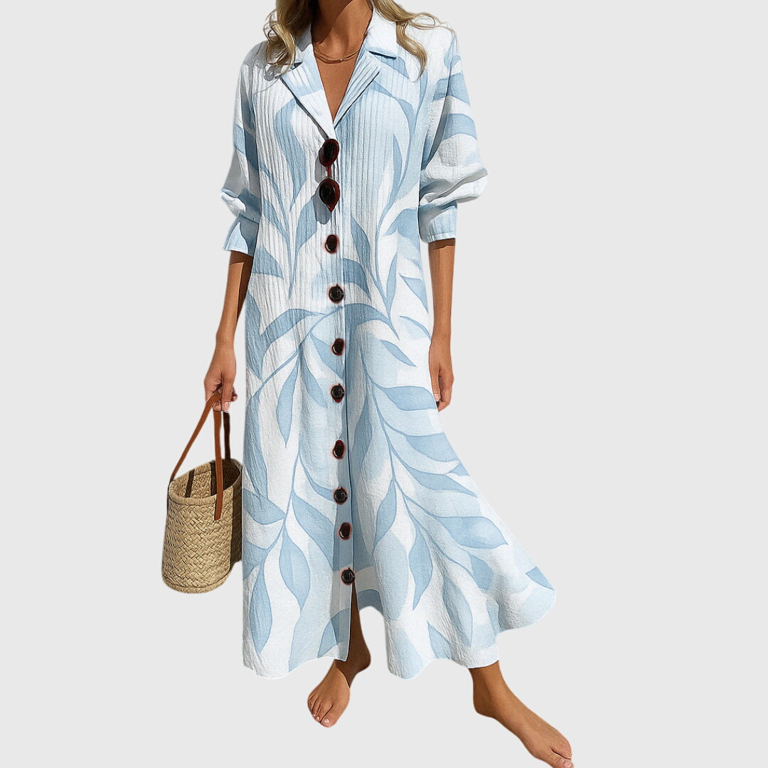 Jasmine Elegant Slimming Dress - Elena Harper