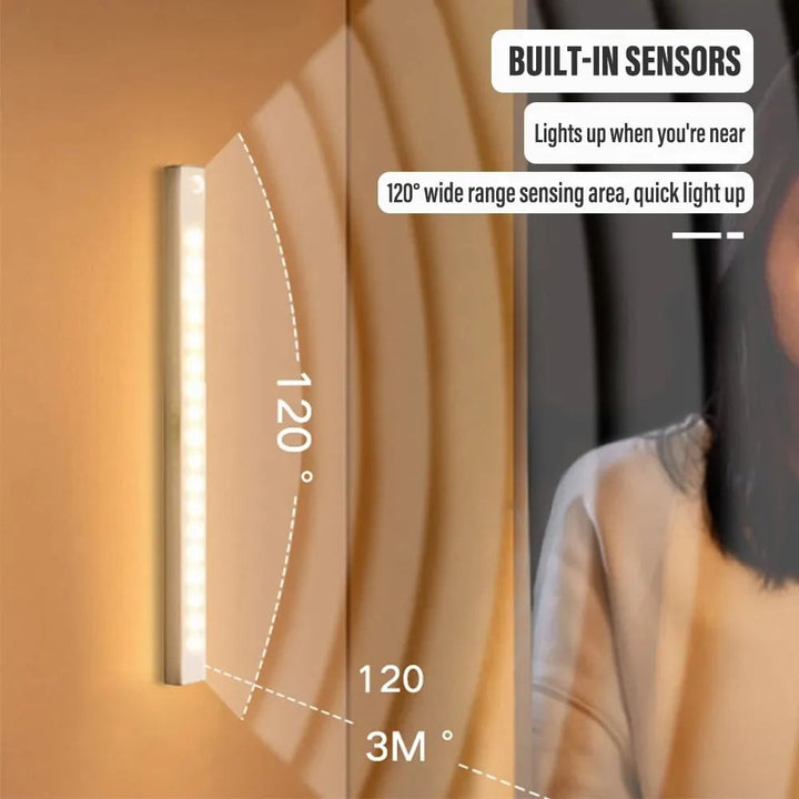 GlowMag™ - Tool-Free Smart Sensor Magnet USB Rechargeable LED Lights
