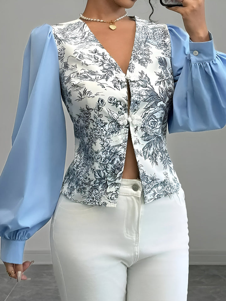 Blair - Floral Print Blouse