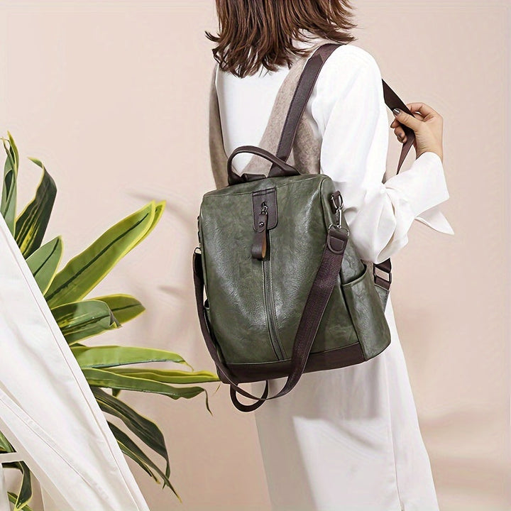 Women's Anti-Theft Security Backpack - Stylish & Safe