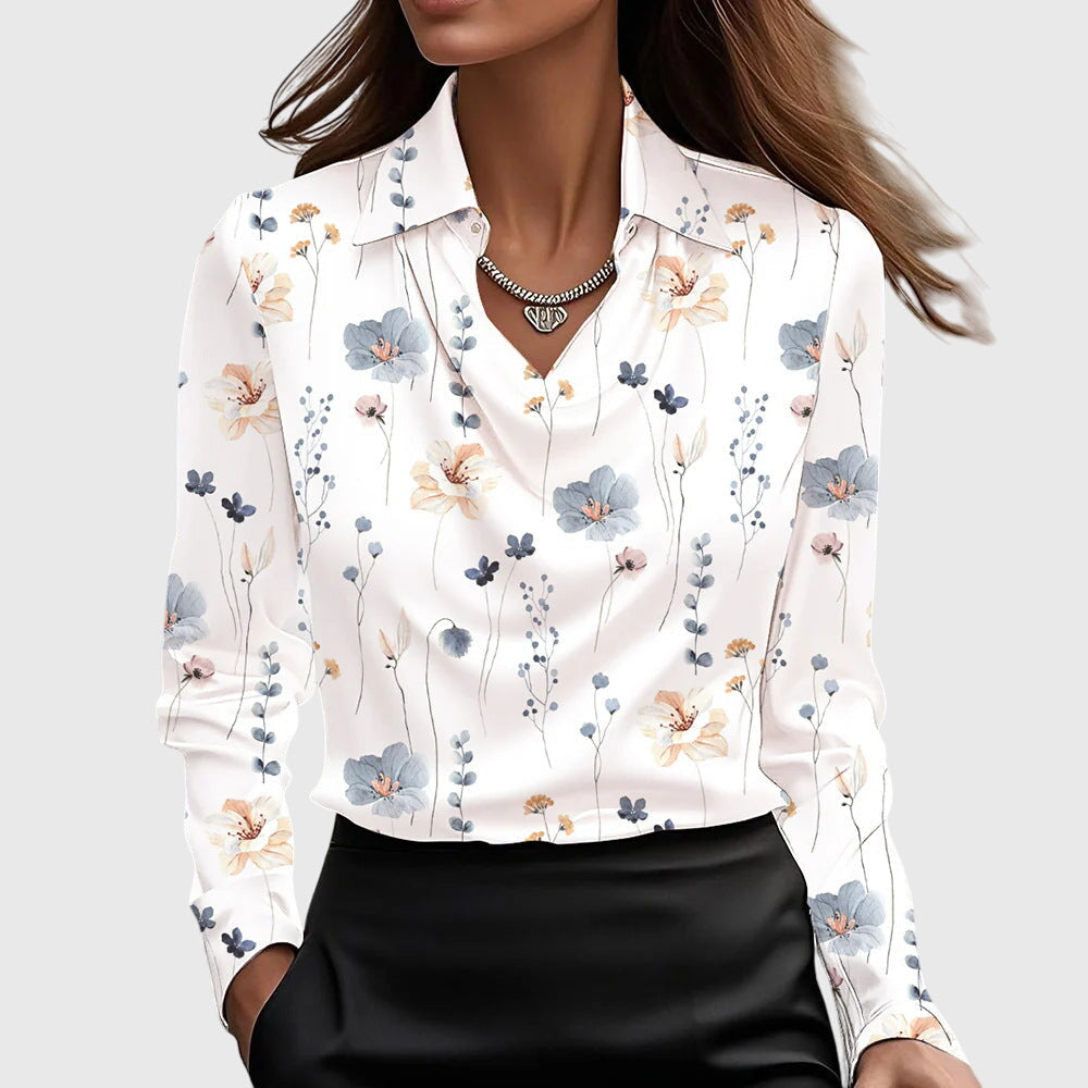 Brooklyn Elegant Blouse - Elena Harper