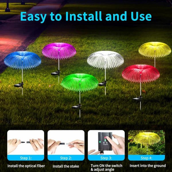 Alwaysdwell Enchant your nights with glowing jellyfish magic, view 9 - Elena Harper