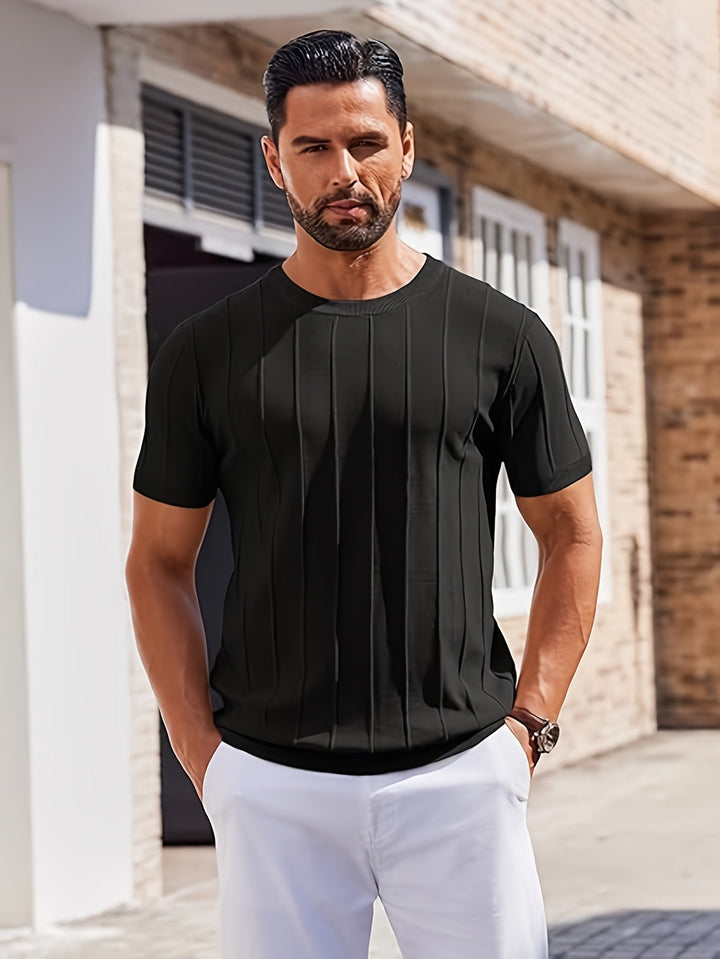 ELENA HARPER™  |  COTTON KNIT SHIRT FOR MEN